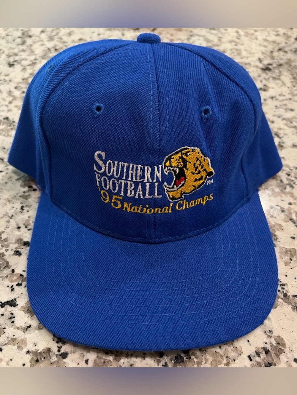 Southern Football Blue '95 National Champs Embroidered Cap